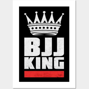 BJJ king - brazilian jiu-jitsu Posters and Art